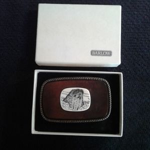 Vintage Barlow belt buckle